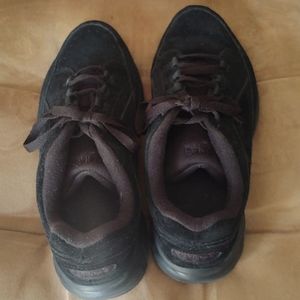 Ryca women's Black suede leather shoes